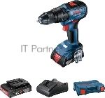 �����-���������� Bosch GSB 18V-50 + L ��������������, 18�, 2 ���, ����, �������