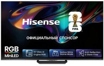 ��������� Hisense 85" 85UR8S �������-����� RGB Mini LED 4K UHD 180Hz Smart TV 4GB/128GB