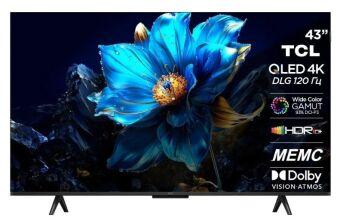 ��������� LCD 43" QLED 4K 43P7K TCL