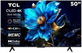 ��������� TCL 50" 50P7K ������ LCD QLED 4K UHD 60Hz Google TV