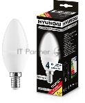 ����� ������������ Hyundai LED02-C35-4W-4.5K-E14 (����� ����) c���� Candle (��-�� 20/100 ��)
