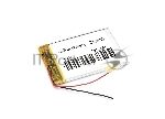 ����������� Li-Pol (�������) 2.5x34x50 �� 2pin 3.7V/380mAh