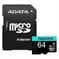 ����� ������ MICRO SDXC 64GB W/ADAP. AUSDX64GUI3V30SA2-RA1 ADATA