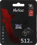 ���� ����� microSDHC 512Gb Netac P500 ULTRA NT02P500ULT-512G-S (��� SD ��������) 100Mb/s
