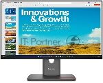 ������� Lenovo 23.8" ThinkVision P24QD-40 ������ IPS LED 4ms 16:9 HDMI ������� HAS Piv 1500:1 300cd 178��/178�� 2560x1440 120Hz DP QHD USB