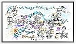 ������ Samsung Flip Chart WM55B �����, 55", Ultra HD 4K, 3840x2160, 16:9, VA, 60 ��, 350 ��/�2, 8 ��, c��������, 4000:1, 178�/178� (RUS)