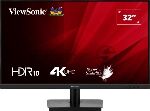 ������� 32" ViewSonic VA3208-4K-HD VA 3840x2160, 60 ��, 4 ��, 16:9, 300 ��/�?, 2?HDMI 2.0, DP 1.4, 3.5 Jack, HDR10, ������