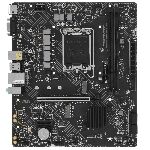 ����������� ����� MSI PRO H610M-B, LGA1700, Intel H610, 2xDDR5, 4xSATA, 1xM.2, 1xPCIe 4.0 x16, 1xPCIe x1, 1xHDMI, 1xDP, 1x1Gb LAN, 2xUSB 3.2 Gen 1, 4xUSB 2.0, 3x3.5 ��, 7.1, micro-ATX