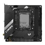 ����������� ����� Maxsun iCraft Z790ITX WI-FI, LGA1700, Intel Z790, 2xDDR5, 4xSATA, 2xM.2, 1xPCIe 5.0 x16, 1xDP, 1xHDMI, 1x2.5Gb LAN, Wi-Fi 6E, Bluetooth 5.3, 1xUSB-C 20Gbps, 4xUSB-A 5Gbps, 4xUSB-A 2.0, 2x3.5 ��, 5.1, mini-ITX