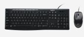 Клавиатура + мышка DESKTOP MK200 BLACK RUS 920-002694 LOGITECH
