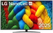 ��������� LG 75" 75NANO81A6A ������ Direct LED 4K UHD 60Hz webOS