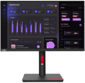 Монитор Lenovo 23,8" T24i-30, 16:9, IPS, FHD, 4ms, 250cd, 60Hz, VGA, HDMI, DP, USB, HAS