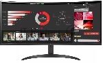 ������� 34" LG UltraWide 34WR50QK-B VA 3440x1440, 100 ��, 5 ��, 21:9, 300 ��/�?, 2xHDMI, 1xDP, ������