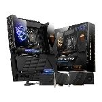 ����������� ����� MSI MEG Z890 GODLIKE, LGA1851, Intel Z890, 4xDDR5, 4xSATA, 8xM.2, 2xPCIe 5.0 x16, 1xPCIe 4.0 x4, 2xThunderbolt 4 (40Gbps), 1x10G LAN, 1x5Gb LAN, Wi-Fi 7, Bluetooth 5.4, 5xUSB-C 10Gbps, 1xUSB-C 20Gbps, 8xUSB-A 10Gbps, 4xUSB-A 5Gbps, 4xUSB