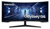 ������� 34" Samsung Odyssey G5 C34G55TWWI VA 3440x1440, 165 ��, 1 ��, 21:9, 250 ��/�2, 1xHDMI, 1xDP, ���������, ������