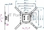 ��������� ��� ���������� Kromax DIX-16 ������ 22"-55" ����.30�� ��������� ������� � ������