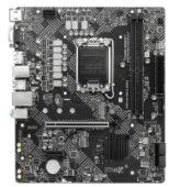 ����������� ����� H610 S1700 MATX PRO H610M-G MSI