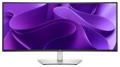 ������� Dell 34.1" P3425WE 3800R, 21:9, IPS, UWQHD, 5ms, 350cd, 100Hz, HDMI, DP, USB, USB-C, HAS