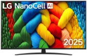 ��������� LG 55" 55NANO81A6A ������ DLED 4K UHD 60Hz Smart TV WebOS