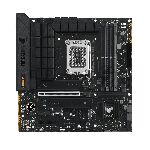 ����������� ����� ASUS TUF GAMING B760M-PLUS II, LGA 1700, Intel B760, 4xDDR5, 4xSATA, 3xM.2, 1xPCIe 5.0 x16, 1xPCIe x4, 1xPCIe x1, 1xUSB-A 3.2 Gen 2, 2xUSB-A 3.2 Gen 1, 4xUSB 2.0, 1xUSB-C 3.2 Gen 2x2, 1x2.5Gb LAN, 5x3.5 ��, 7.1, mATX
