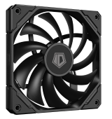 Вентилятор для корпуса 120mm 4pin PWM 500-2200об/мин 67.58CFM черный TF-12015-K ID-COOLING