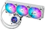 ������� ����������� ���������� ASUS ROG STRIX LC III 360 ARGb LCD WHT