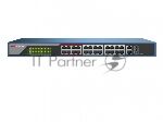 ���������� Hikvision DS-3E0326P-E, 24?100 ����/� PoE + 2?1 ����/� Combo (RJ45/SFP), �������������