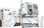 ����������� ����� Gigabyte X870 AORUS ELITE X3D ICE, AM5, AMD X870, 4xDDR5, 2xSATA, 4xM.2, 1xPCIe 5.0 x16, 1xPCIe 4.0 x16, 1xHDMI, 1x5Gb LAN, Wi-Fi 7, Bluetooth 5.4, 2xUSB-C 40Gbps (USB4), 1xUSB-C 10Gbps, 2xUSB-A 10Gbps, 4xUSB-A 5Gbps, 1xUSB-A 2.0, 3x3.5 