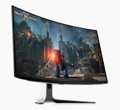 Монитор Dell 31.6" AW3225QF 1700R, QD OLED, UHD, 0,03ms, 1000cd, 240Hz, HDMI, DP, USB, HAS
