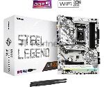 ����������� ����� ASRock B650 STEEL LEGEND WIFI, AM5, B650, 4*DDR5, HDMI+DP, 2xSATA3 6.0, M.2 Socket, RAID, USB 3.2, USB 2.0, Type-C, ATX; 90-MXBN90-A0UAYZ