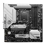 ����������� ����� MSI B760M PROJECT ZERO,(�������� ����������� ��������) LGA 1700, Intel B760, 4xDDR5, 4xSATA, 2xM.2, 1xPCIe 5.0 x16, 1xPCIe 4.0 x4, 1xPCIe x1, 1xHDMI, 1xDP, 3xUSB 3.2 Gen 2, 4xUSB 2.0, 1xUSB 3.2 Gen 2x2, 1x 2.5Gb LAN, 5x3.5 ��, 7.1, mATX