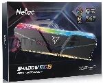 ����������� ������ NETAC Shadow, DDR4, 16GB (1x16GB), 3200MHz, CL16, DIMM, � ����������, RGB, �����