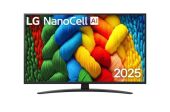 ��������� LG 43" 43NANO81A6A ������ DLED 4K UHD 60Hz Smart TV WebOS 2GB/8GB