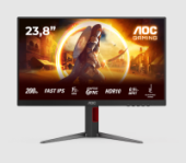 ������� AOC 23,8" 24G4HA, 16:9, IPS, FHD, 1ms, 300cd, 200Hz, HDMI, DP, SPK, HAS