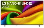 ��������� LG 65" 65NU900B6LA, ������, Direct LED 3840x2160 4K UHD AI, 60Hz, webOS