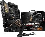 ����������� ����� MSI MEG X870E ACE MAX, AM5, AMD X870E, 4xDDR5 (�� 256 ��), 4xSATA, 5xM.2 (2xPCIe 5.0, 3xPCIe 4.0), 2xPCIe 5.0 x16, 1xPCIe x4, 1xHDMI, 1x5Gb LAN, 1x10Gb LAN, Wi-Fi 7, Bluetooth 5.4, 2xUSB-C 40Gbps (USB4), 2xUSB-C 20Gbps, 2xUSB-A 10Gbps, 7