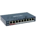 ���������� Hikvision DS-3E0109P-E(C), 8?100 ����/� PoE + 1?100 ����/�, �������������