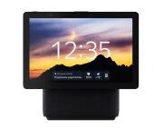 Умная колонка Яндекс Станция Дуо Макс с Zigbee, черная, YNDX-00055BLK