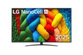 Телевизор UHD 65" 4K 65NANO81A6A.ARUG LG