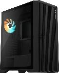 ������ Gigabyte C103G Glass Black, Midi-Tower, ������, ��������� ������, ARGB ���������, 1 x 120 �� (� ���������)