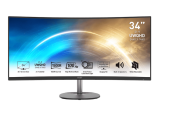  MSI 34" PRO MP341CQ 1500R, 21:9, VA, UWQHD, 1/4ms, 100Hz, 300cd, HDMI, DP, SPK