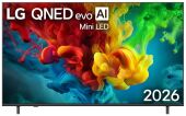 ��������� LG 65QNED83B6A, 65", ������, mini-LED 3840x2160 4K Ultra HD, 120Hz, webOS