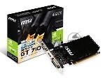 ���������� MSI PCI-E GT 710 2GD3H LP nVidia GeForce GT 710 2048Mb 64bit DDR3 954/1600 DVIx1/HDMIx1/CRTx1/HDCP Ret low profile