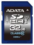 ���� ����� SDHC 32Gb Class10 ADATA ASDH32GUICL10-R Ultra speed
