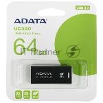������ USB ADATA UC320 (UC320-64G-RBK/BK), 64Gb, USB 3.2, R/W 100/30, ������
