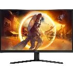������� 32" AOC CQ32G4VE, VA 2560x1440, 180 ��, 1 ��, 16:9, 300 ��/�?, 2xHDMI, 1xDP, 1x3.5 ��, ��������� R1500, ������