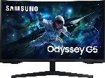 ������� 27" Samsung S27CG550EI VA 2560x1440, 165 ��, 1 ��, 16:9, 300 ��/�2, 1xHDMI, 1xDP, ���������, ������