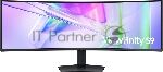 ������� 49" Samsung LS49C950UAIXCI VA 5120x1440, 120 ��, 5 ��, 32:9, 350 ��/�2, 2xHDMI, 1�DP, 1�USB-C, 1x3.5 ��, ���������, ������