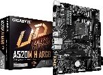 ����������� ����� Gigabyte A520M H ARGB, AM4, AMD A520, 2xDDR4, 4xSATA, 1xM.2, 1xPCIe 3.0 x16, 1xPCIe x1, 1xHDMI, 1xDP, 1x1Gb LAN, 4xUSB-A 5Gbps, 2xUSB-A 2.0, 1xPS/2, 3x3.5 ��, 7.1, mATX