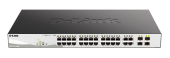 Коммутатор 24PORT 10/100/1000M T/SFP DGS-1210-28MP/F4A D-LINK